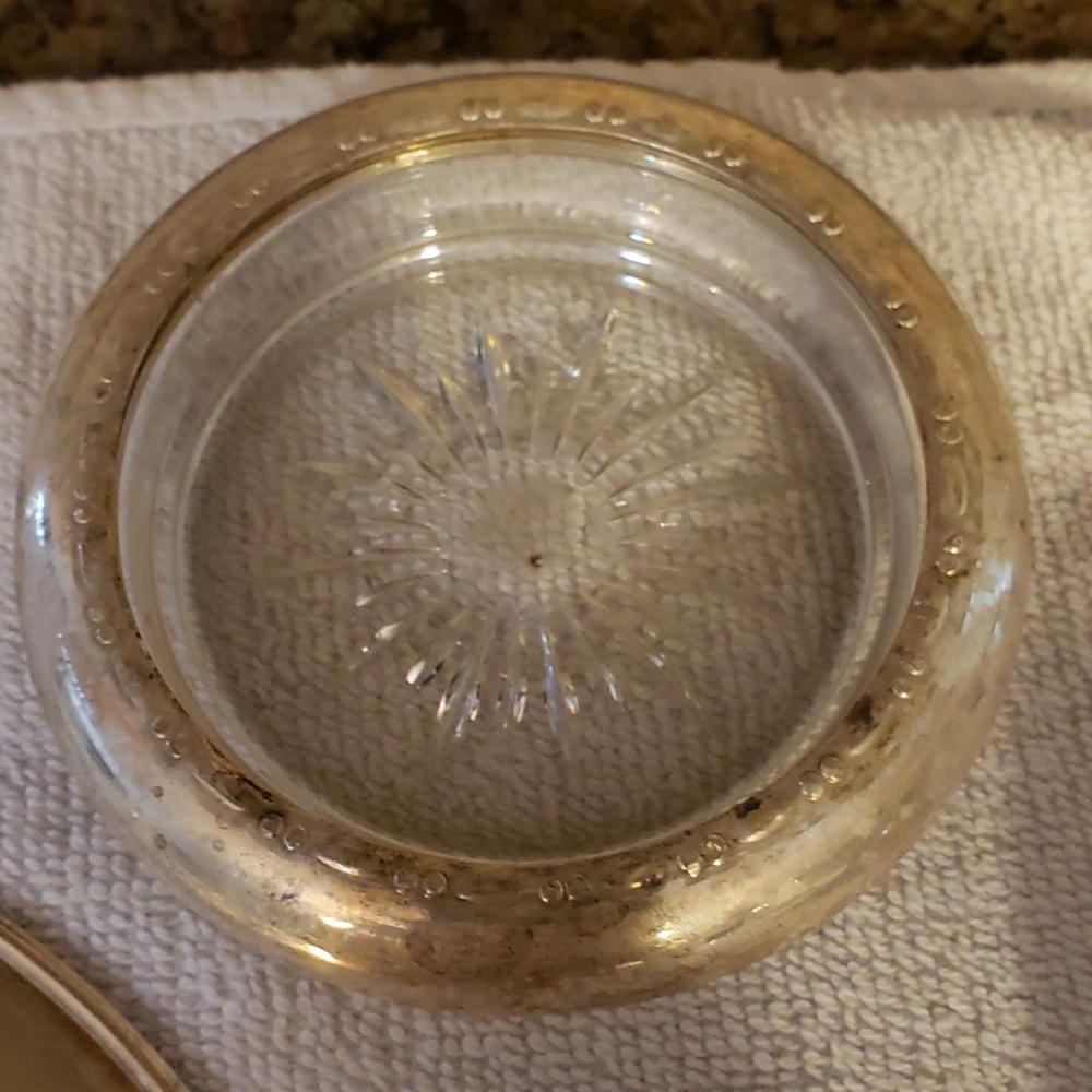 Silver plate serving set - Picture 4 of 4